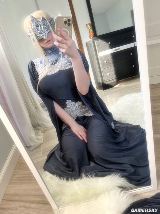 俄妹COS《黑暗之魂》太阳公主 巨大宝箱注意了！