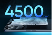 真我GT Neo5 SE散热同档无敌：4500mm2超大钢化VC